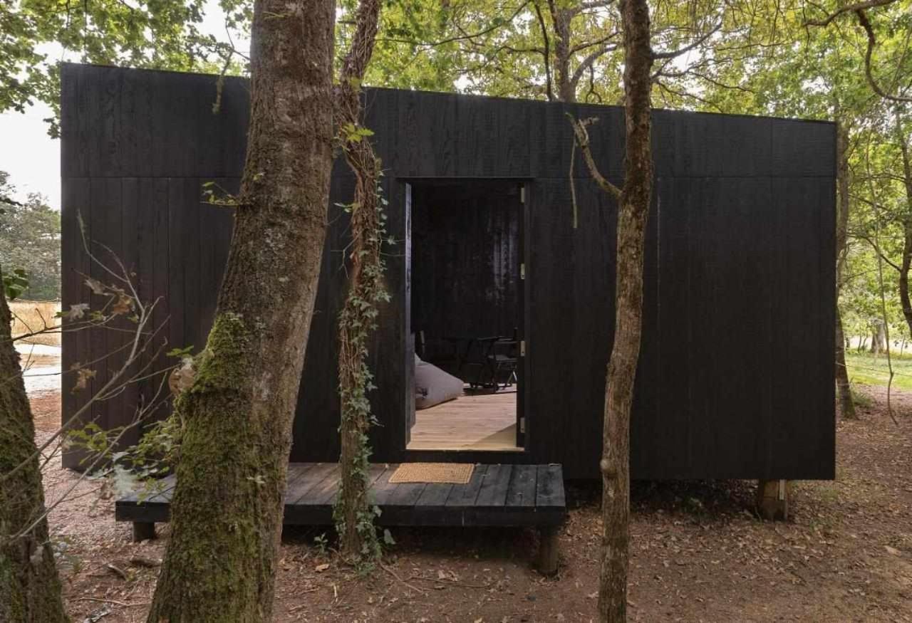 A Leira 116 Cabanas De Diseno Sarria Exterior foto