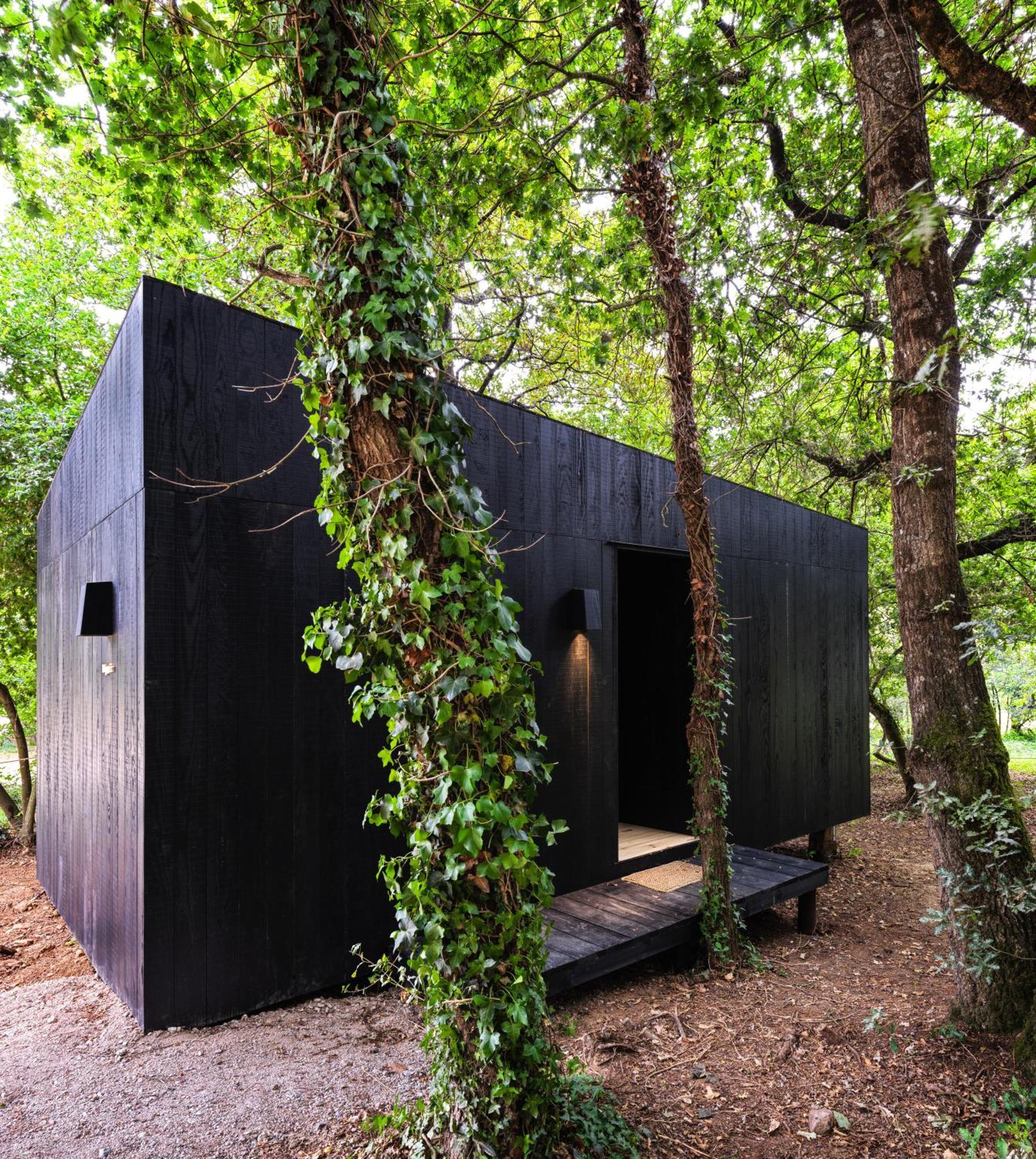 A Leira 116 Cabanas De Diseno Sarria Exterior foto
